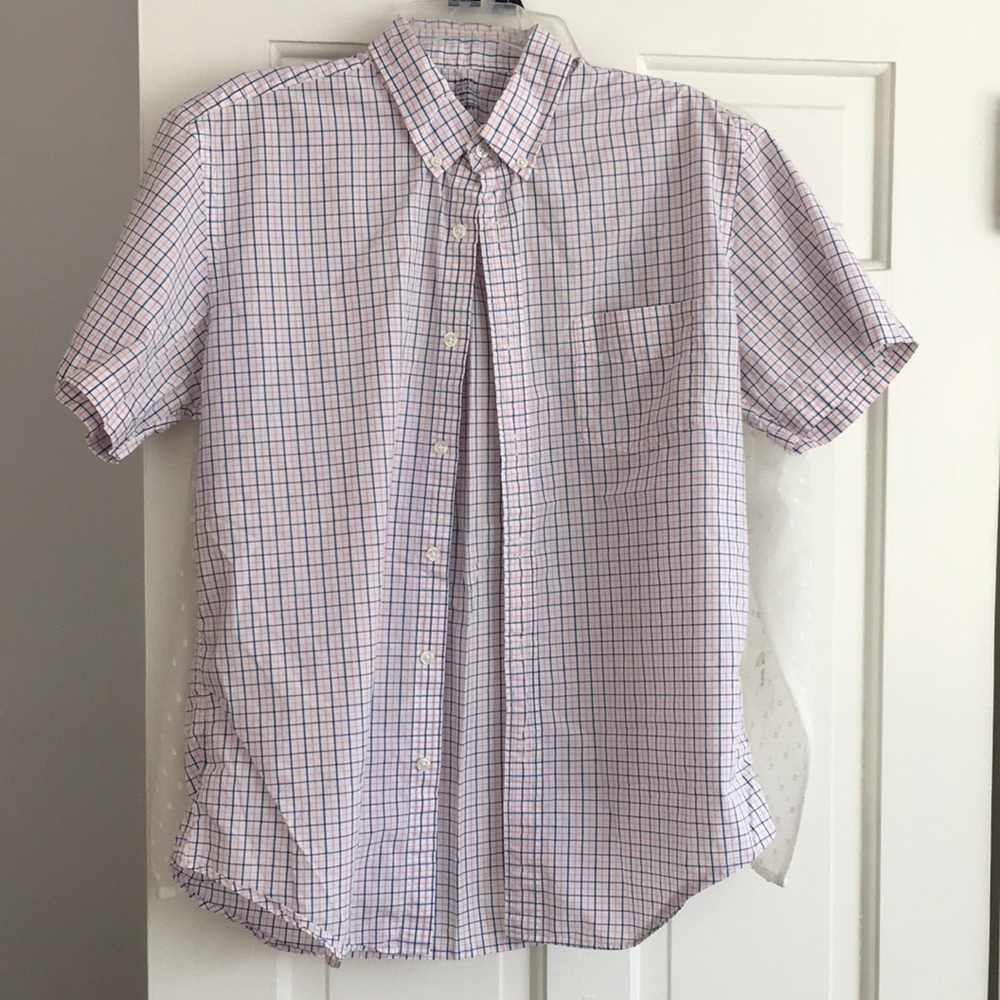 J crew short sleeved shirt